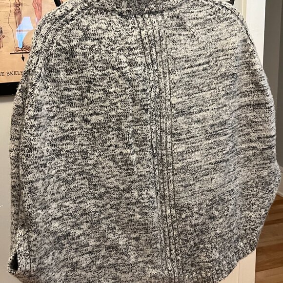 Banana Republic Marled Knit Zip-Front Sweater | Size Small - Picture 3 of 4